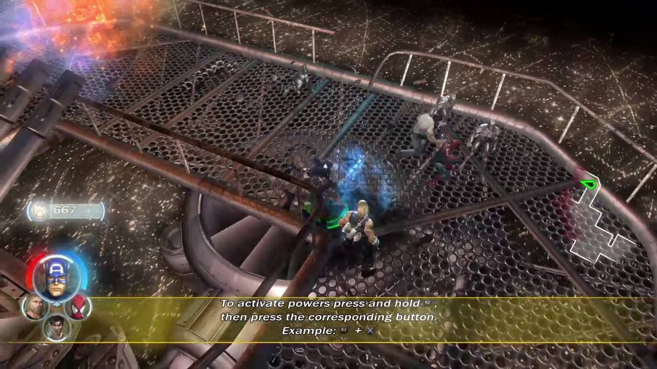 Marvel Ultimate Alliance PS4 Gameplay