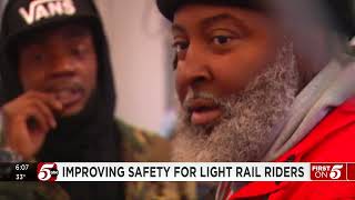 ‘You have to see it firsthand’: A morning on the light rail with We Push For Peace