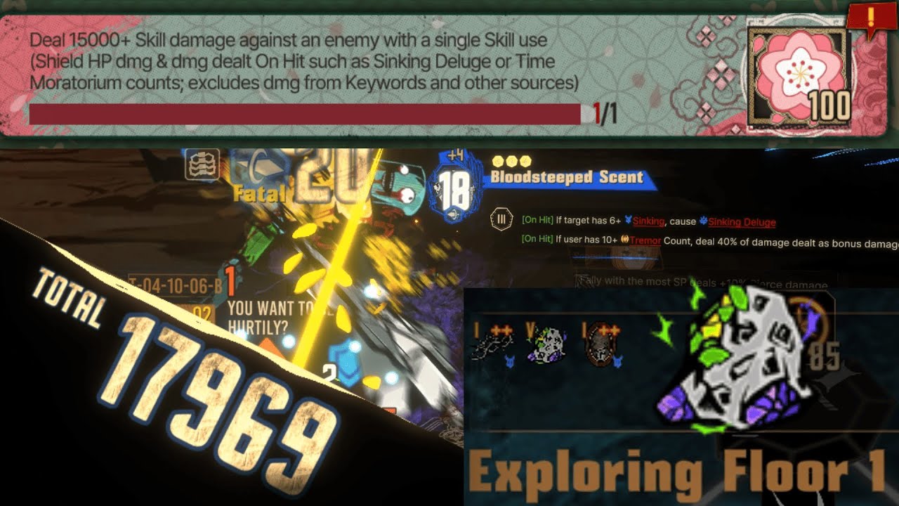 How to Deal 15000+ on the Floor 1 + Lunar Memory in Floor 1