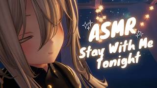 Rainy Night In Your Girlfriends Arms 💞 ASMR VRChat / RP [Kisses, Tapping, Ear Cleaning]