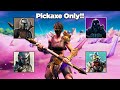 Killing All Mythic Bosses & An IO Guard Using Only A Pickaxe Challenge in Fortnite *IMPOSSIBLE*