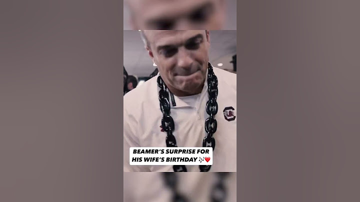 Shane Beamer’s surprise after winning over No. 10 Texas A&M 🎤 (via @gamecockfb/IG) #shorts