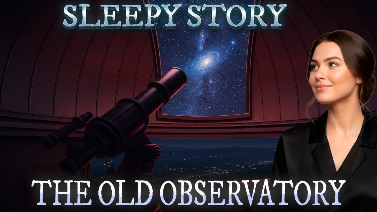 Hilltop Observatory Sleep Story | Cool Summer Night Stargazing | Nothing much happens | Black Screen