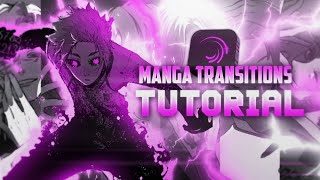 3 Easy Manga Transitions in Alight Motion | Wekisava Manga Style Tutorial