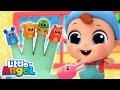 Finger Family Animals + Baby Shark | @LittleAngel Kids Songs &amp; Nursery Rhymes