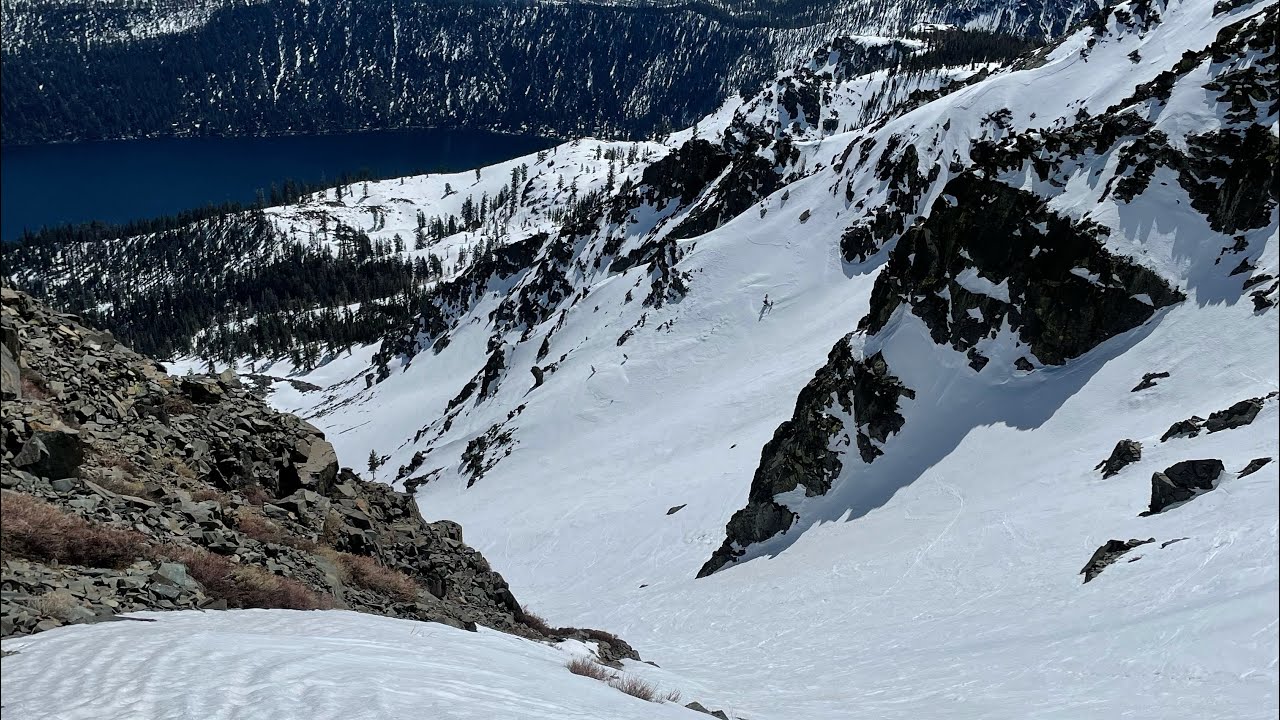 Mount Tallac ascent April 6, 2021 (no snowshoes)