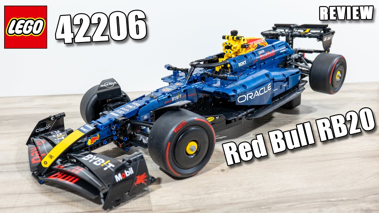 LEGO 42206 Review | LEGO 1:8 Oracle Red Bull RB20 | Showcase 42206 | LEGO Technic 2025 | Fia F1 Car