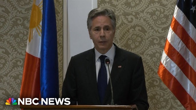 Blinken Reiterates Support For The Philippines Amid Tensions With China