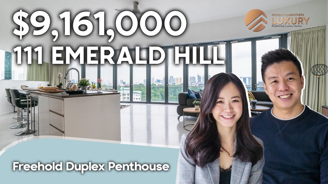 Luxury Duplex $9M Penthouse in Orchard Emerald Hill | Singapore Home Tour | Beatrice & Melvin
