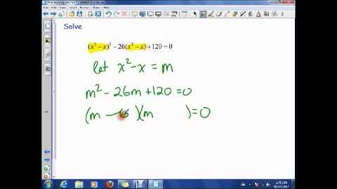 Disguised Quadratics