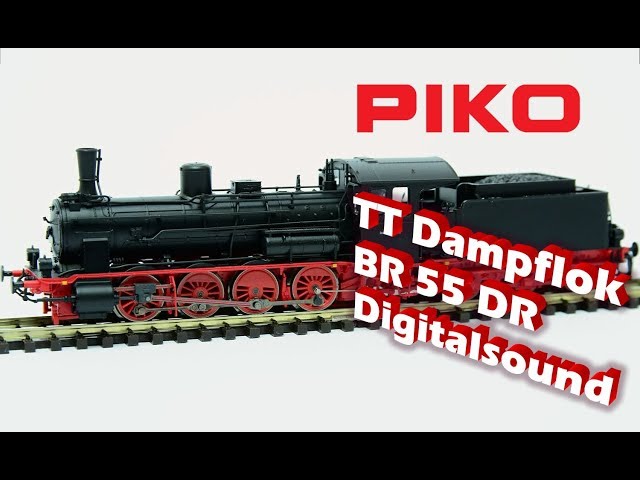 PIKO [V069EN subtitle] TT steam locomotive BR 55 - model