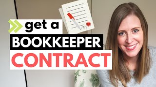 CONTRACT for bookkeepers!! How to make a letter of engagement or legal agreement as a freelancer