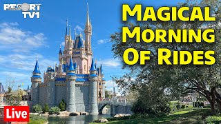 🔴Live: Magical Morning of Rides & Parades at Magic Kingdom & Epcot on Cinco de Mayo 2024