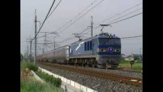東北本線 遅れ8010レ 寝台特急カシオペア EF510-511+E26系