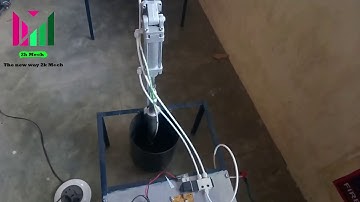Pneumatic control water pump mechanical mini projects