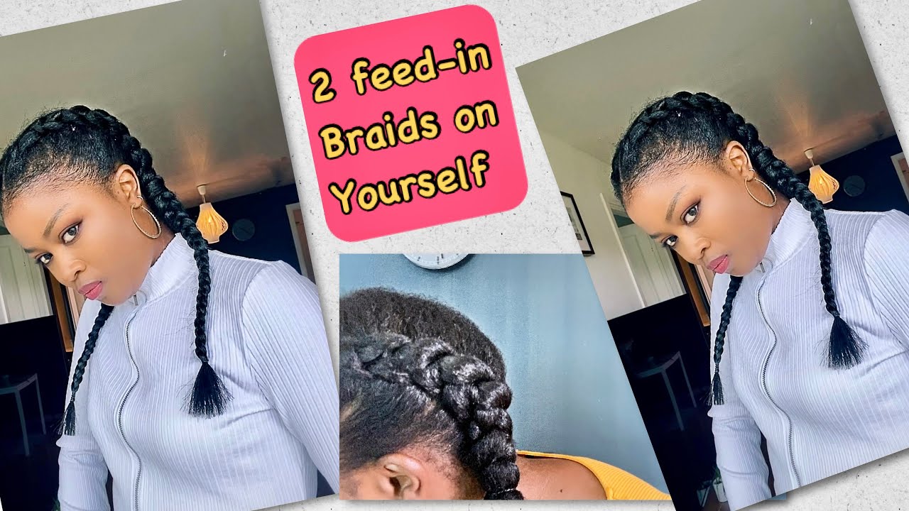 2 braided/ cornrows, the fit in method/ summer hairstyles on natural 4b ...