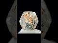 Boulder Opal D20 Dice 🎲💎 | From Rough Stone to Stunning Gem (Satisfying)#shorts