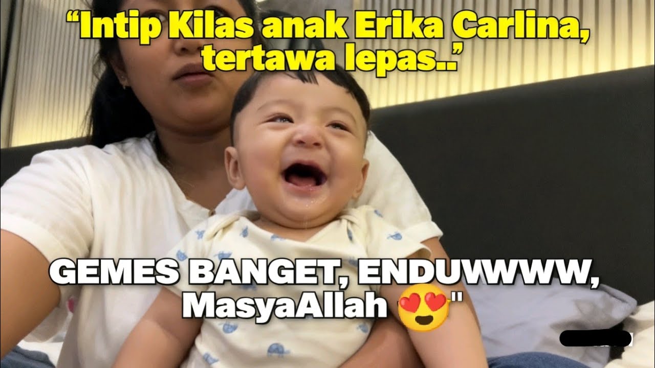 Gemesnya Enduw anak Erica Carlina, Netizen: Ter-Enduw2 😍😍