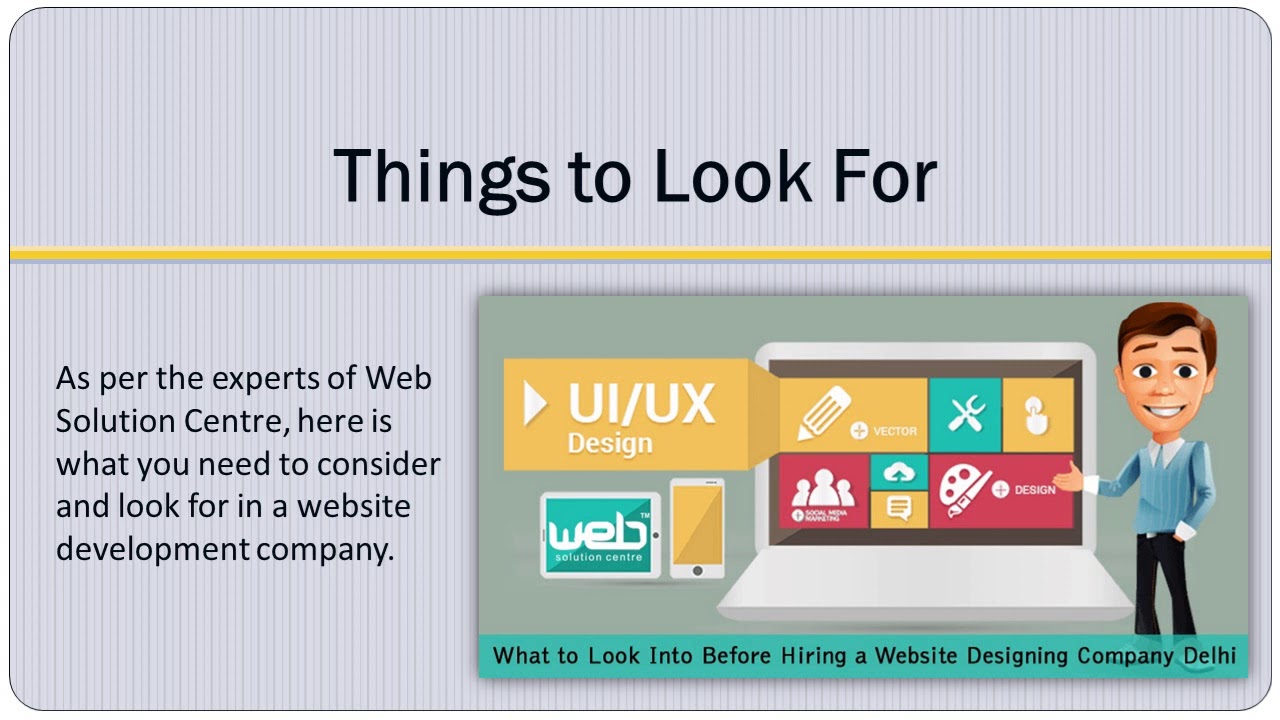 What to Look Into Before Hiring a Website Designing Company Delhi