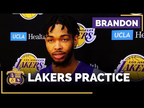Brandon Ingram On Learning With Lonzo Ball On The Bench, Defensive Habits