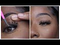 How to apply your own amazon eyelash extension at home for beginners 