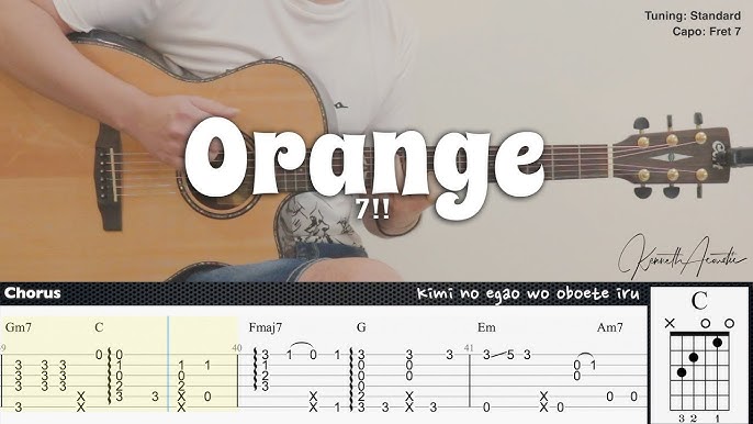 FREE TAB) Hikaru Nara - Goose House, Fingerstyle Guitar