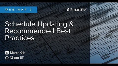 CPM Schedule Updating and Best Practices for Construction Professionals