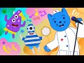 Поем и учимся | Космический Доктор Кот | Мультфильмы для детей