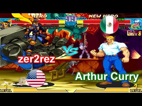 Marvel vs Capcom - zer2rez vs Arthur Curry