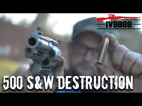 500 S&W Magnum Destruction!