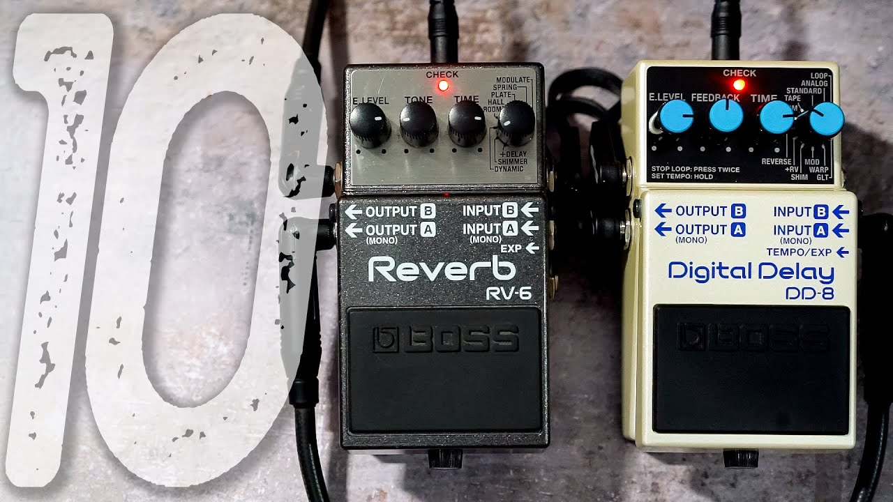 Boss RV-6 Reverb - YouTube