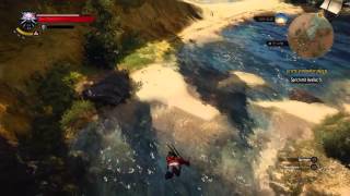 The Witcher 3 - Cliff Diving  Part 1