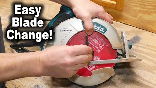 How to Change A Circular Saw Blade | Makita Model 5007MG