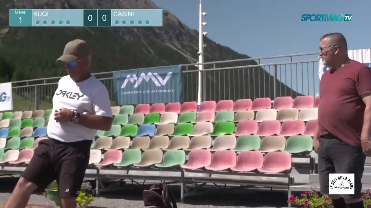 Miniature de la vidéo : Pétanque : Kuqi vs Casini (Défi de la Plane - Qualifications)