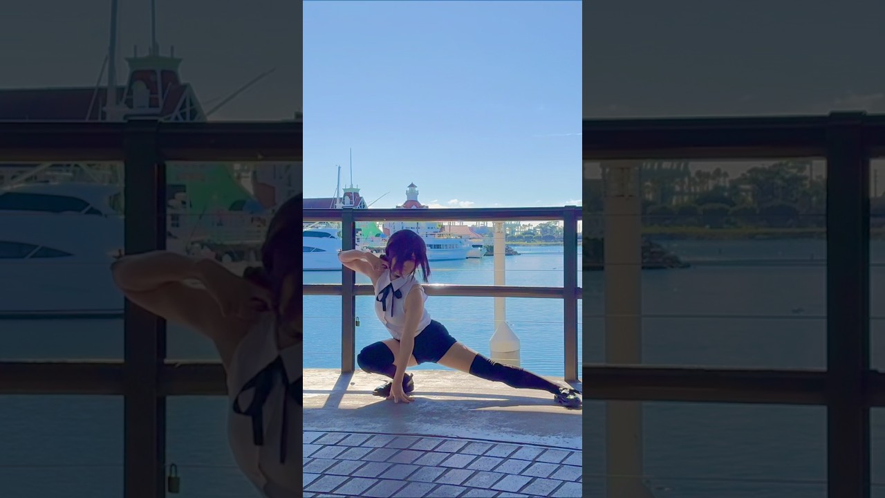 Chainsaw Man IRIS OUT Reze Cosplay Dance Cover #chainsawman #anime #cosplay #hamucotton