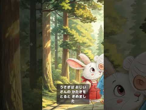かちかち山【1分アニメ絵本】ナレーション付き