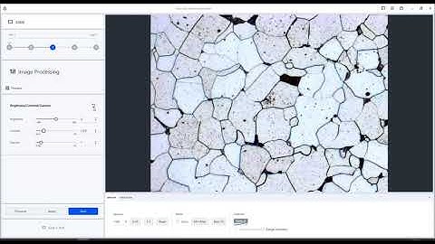 Grain Size Analysis - Intercept Method
