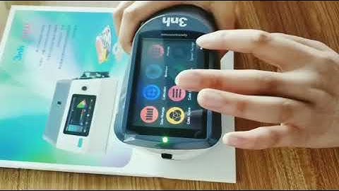 [Operation Video] 3nh-Spectrocolorimeter YS3010