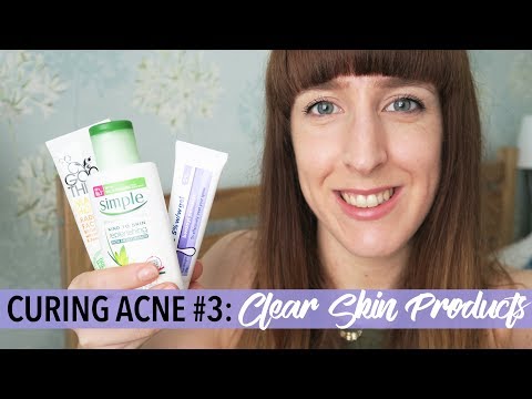 How to Cure Acne: Products I use for Clear Skin (moisturisers, cleansers etc.)