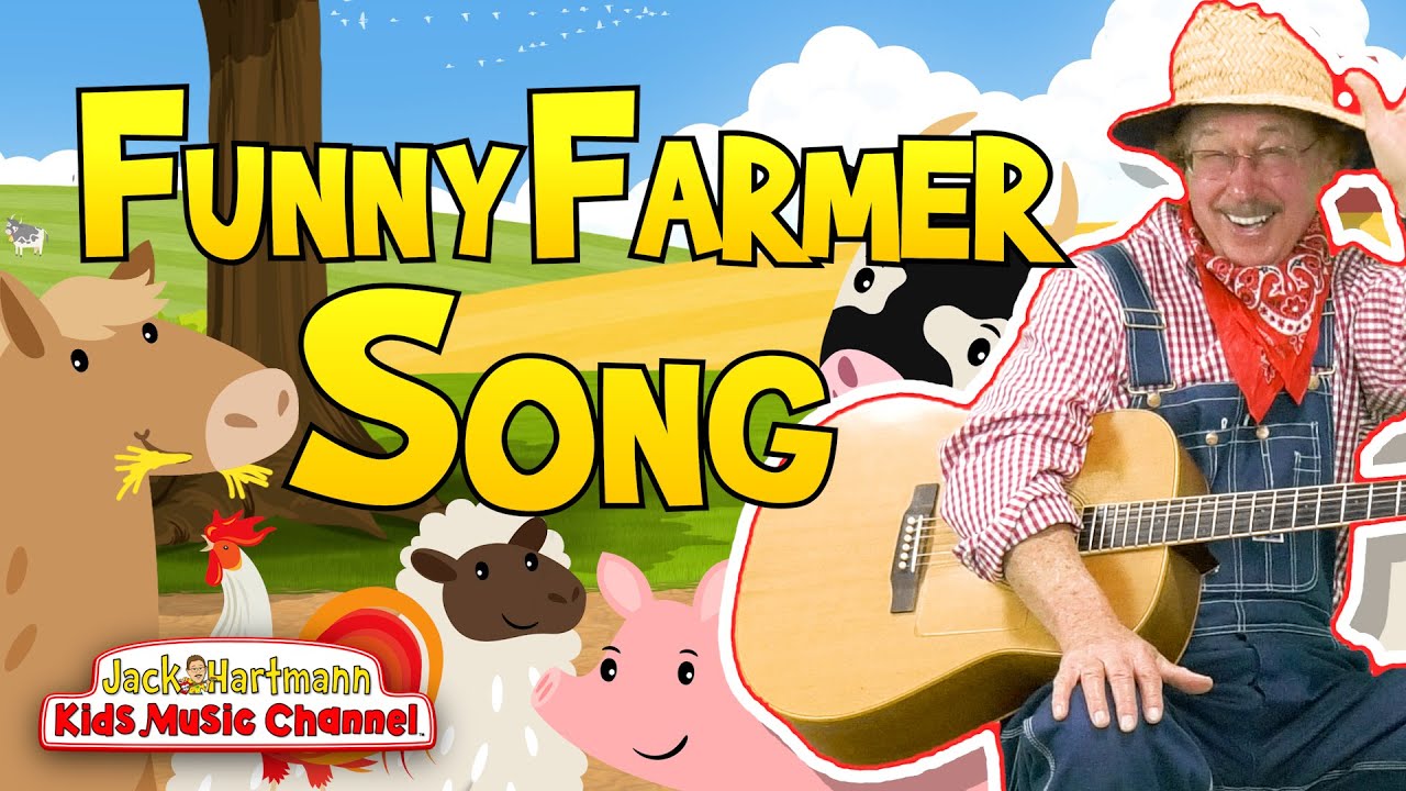 The Funny Farmer Song! | Jack Hartmann - YouTube
