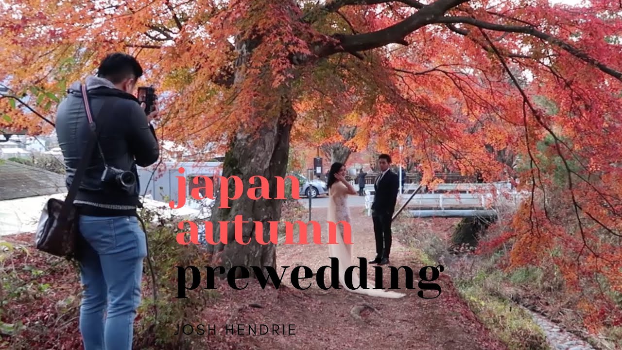 MUSIM GUGUR DI JEPANG BTS PREWEDDING PHOTO YouTube