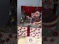 Raz 9" Set of 2 Lighted Santa's Choir Vignette Box Christmas Decorations 4619058