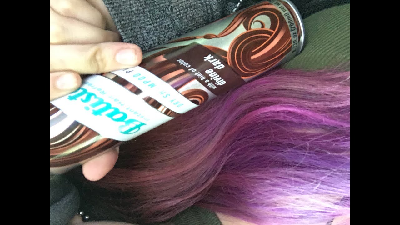 Dry shampoo what's wrong with this picture - YouTube