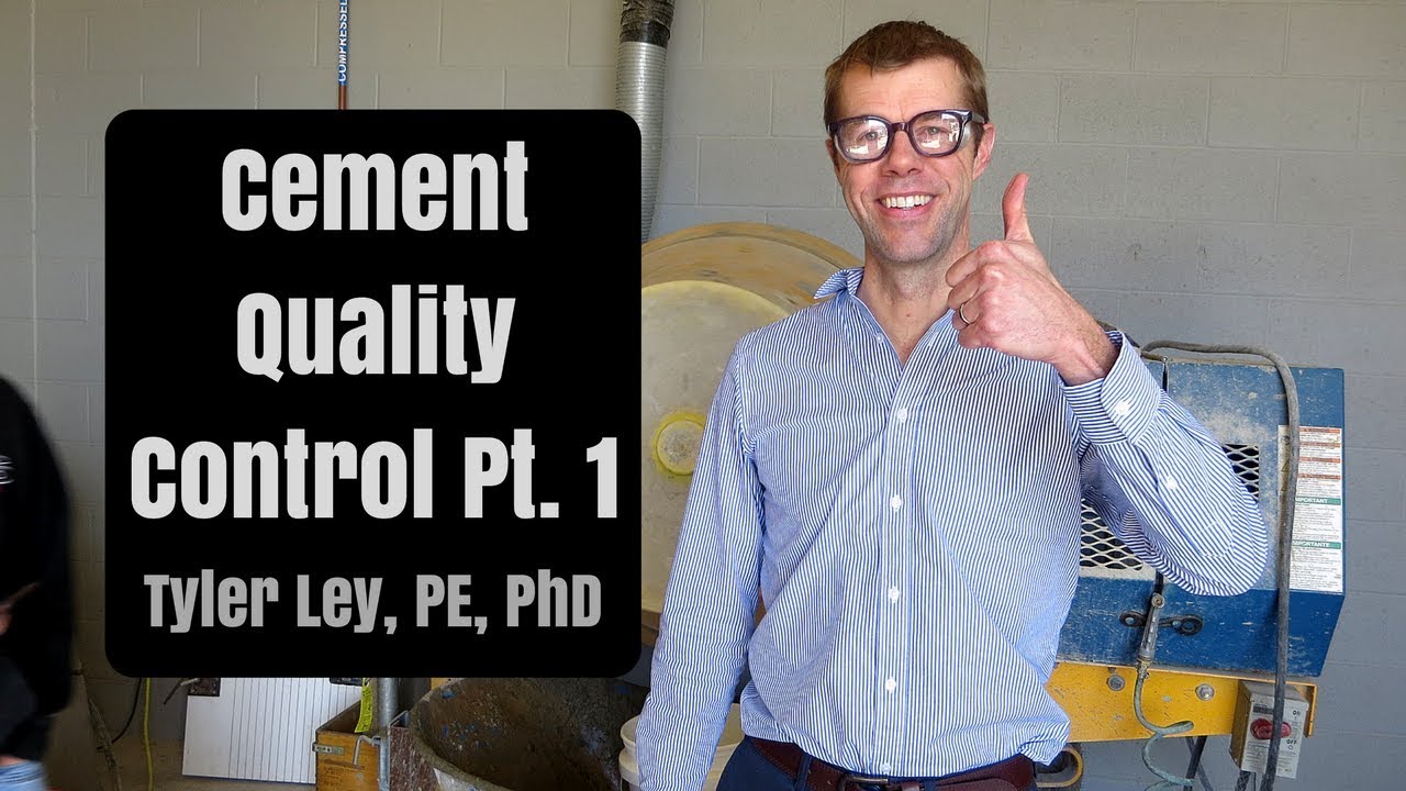 Cement Quality Control pt. 1 Chemical Composition, Fineness YouTube