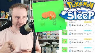 POKEMON SLEEP! Reviewing My Sleep for the Week!