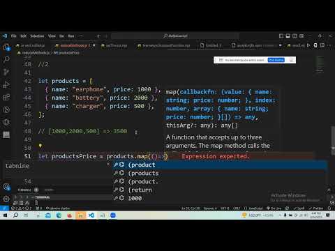 finding total prices of array of object in javascript