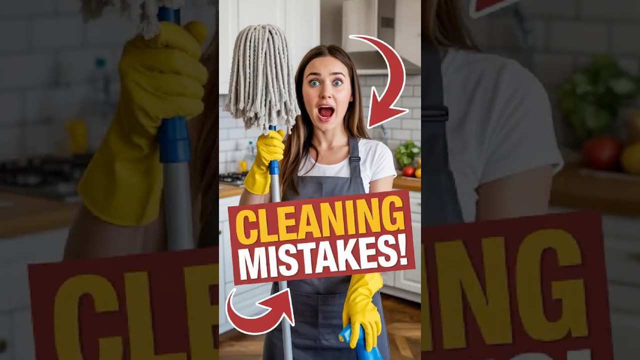 5 Cleaning Mistakes Making Your Home Dirtier 