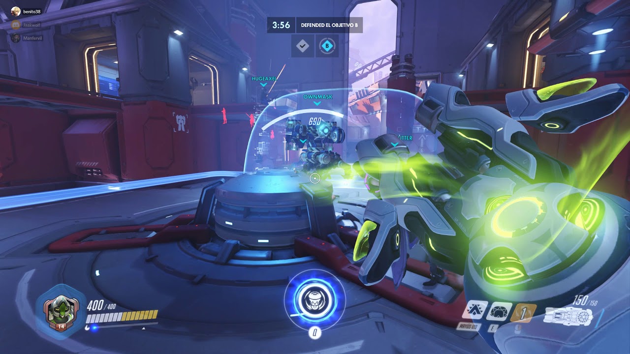 Overwatch buena defensa con orisa - YouTube