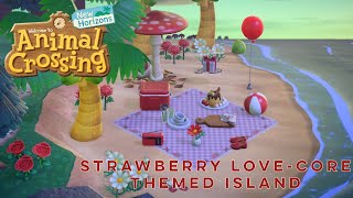 Strawberry Love-Core Themed Island Trailer Jessica Mouse