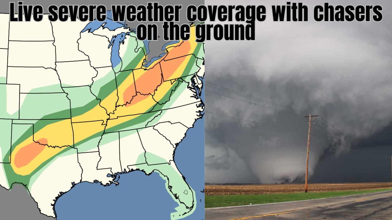 LIVE Severe Weather Coverage - Huge hail, destructive winds, strong ...